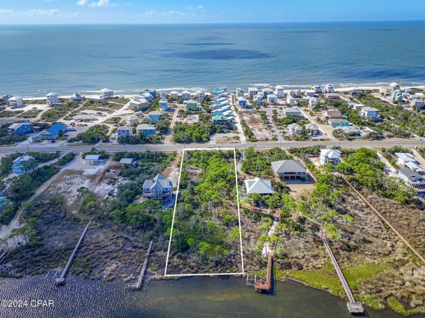 Over 1 Acre Waterfront Lot in Cape San Blas, FL, with Gulf - Beach Lot for sale in Cape San Blas, Florida on Beachhouse.com