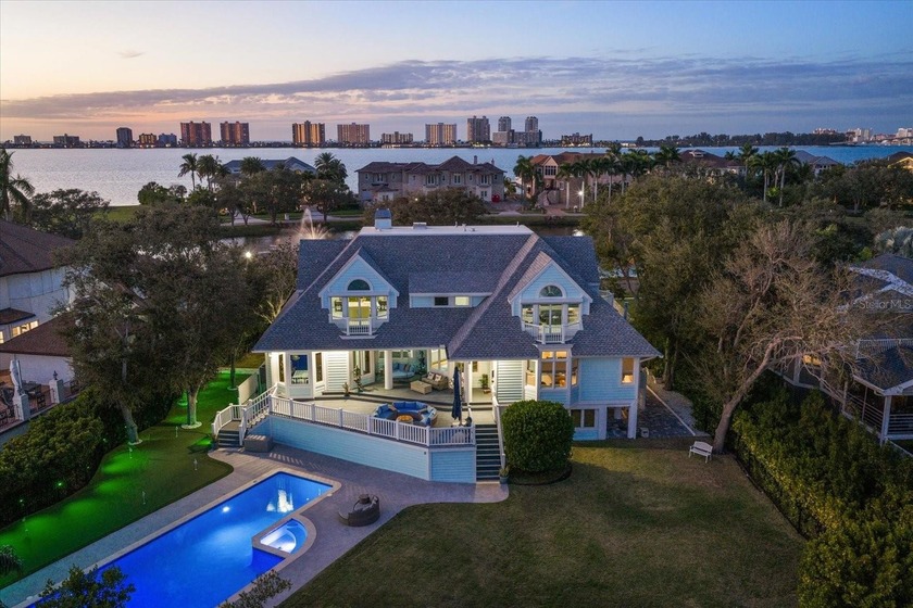 Florida luxury living reaches its pinnacle behind the private - Beach Home for sale in Belleair Beach, Florida on Beachhouse.com