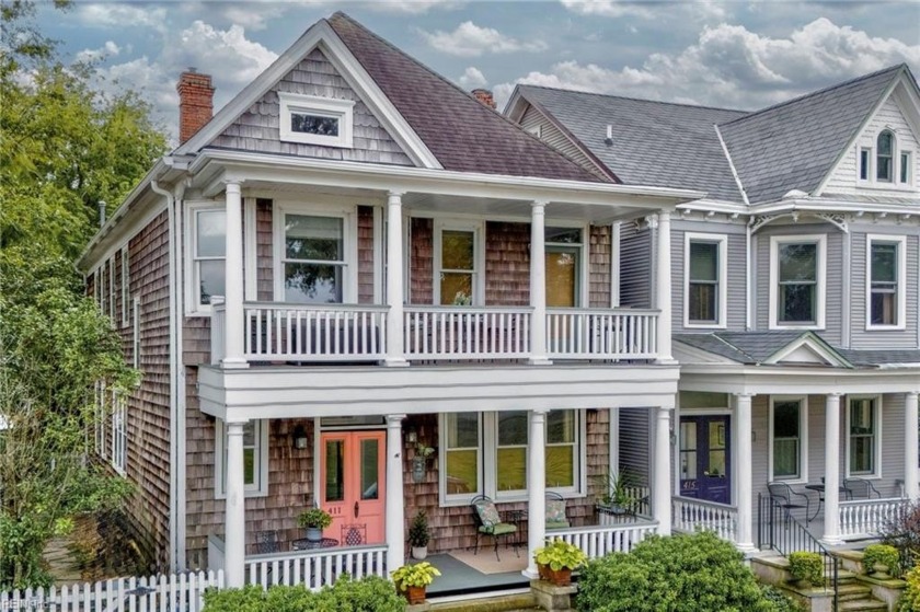 Welcome to this beautifully maintained 5-bedroom Victorian home - Beach Home for sale in Portsmouth, Virginia on Beachhouse.com