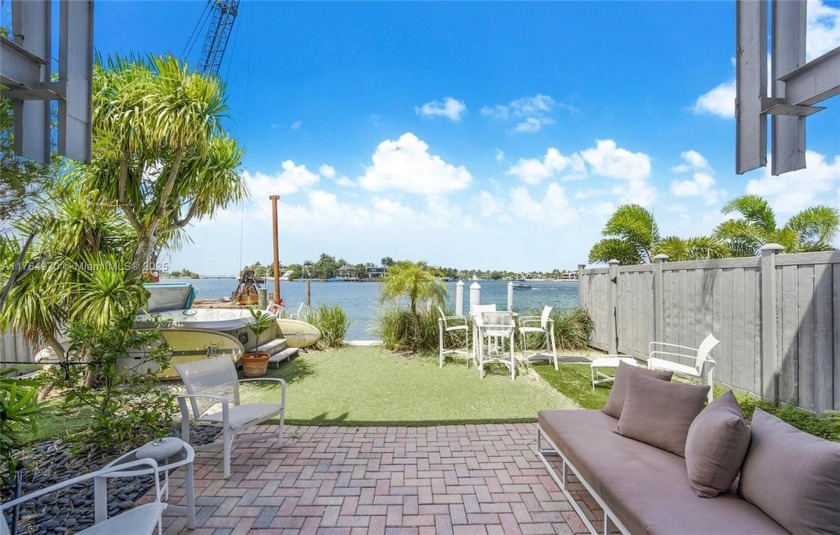 One-Of-A-Kind Waterfront 3BR/2.5BA Condo with Private Yard and - Beach Condo for sale in Miami Beach, Florida on Beachhouse.com