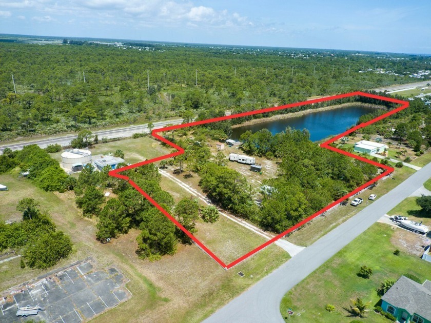 6+ Acres of land includes a 3 acre lake. Great place to build - Beach Acreage for sale in Micco, Florida on Beachhouse.com