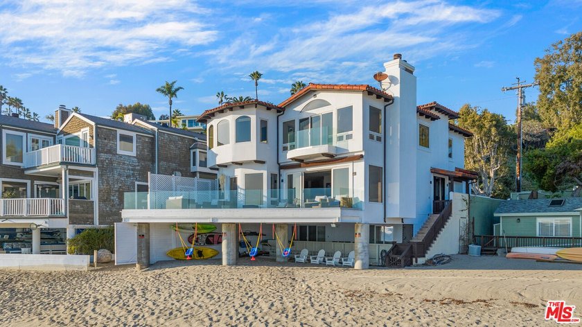 Discreetly positioned on the sand of Malibu's coveted Escondido - Beach Home for sale in Malibu, California on Beachhouse.com