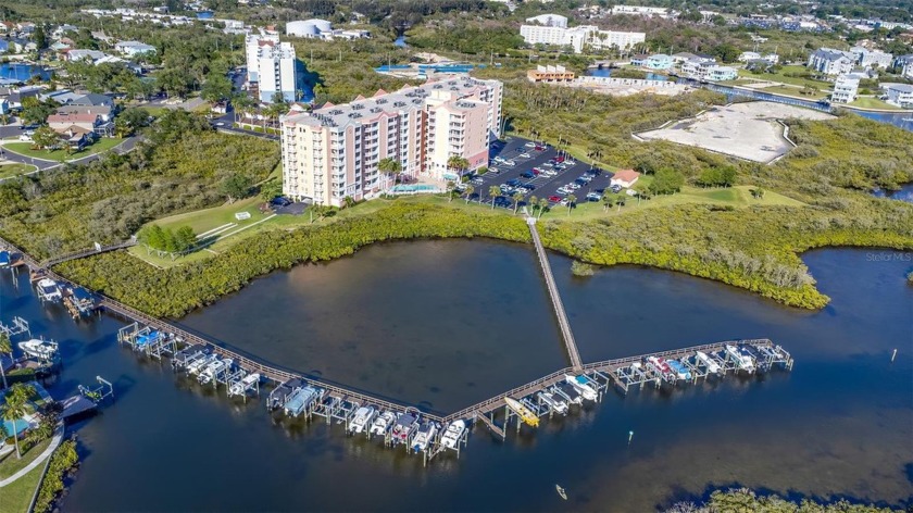 NEW PRICE!!  Pasco County's only condos with a BOAT SLIP  GARAGE - Beach Condo for sale in New Port Richey, Florida on Beachhouse.com