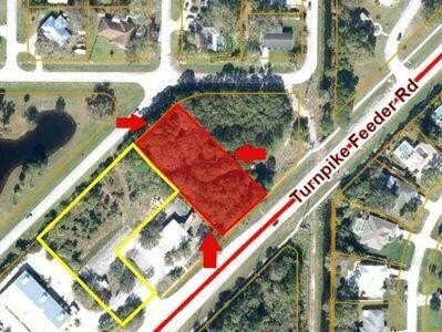 Prime commercial land located on a busy roadway connecting Vero - Beach Lot for sale in Fort Pierce, Florida on Beachhouse.com