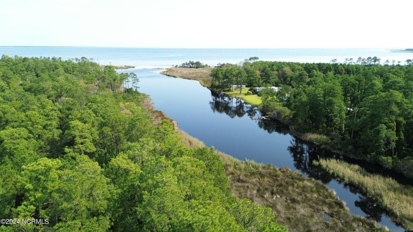 Just under 5 acres (4.97) of waterfront property in Sandy Point - Beach Acreage for sale in Beaufort, North Carolina on Beachhouse.com