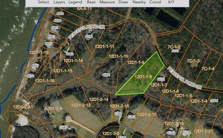 Enjoy breathtaking sunsets over the Chesapeake Bay from this lot - Beach Acreage for sale in Jamesville, Virginia on Beachhouse.com