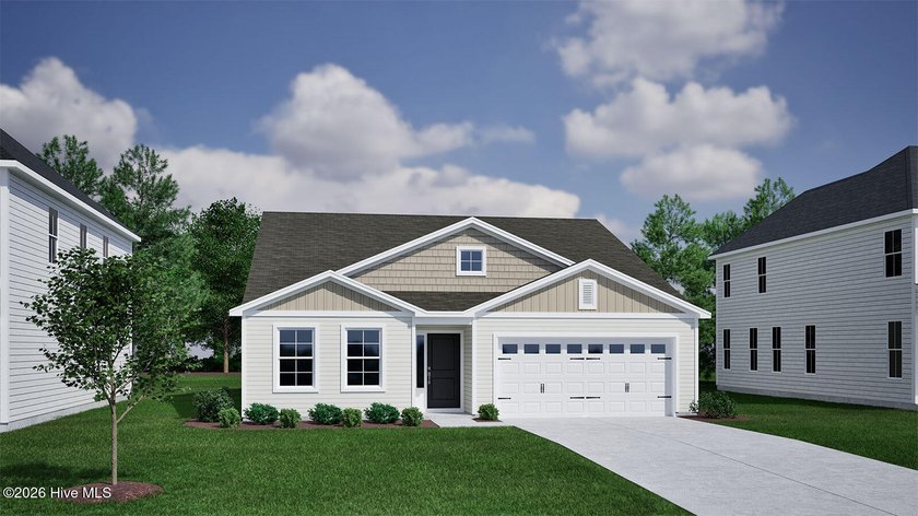 This Durham II is a four-bedroom, three bathroom one and a half - Beach Home for sale in Sneads Ferry, North Carolina on Beachhouse.com