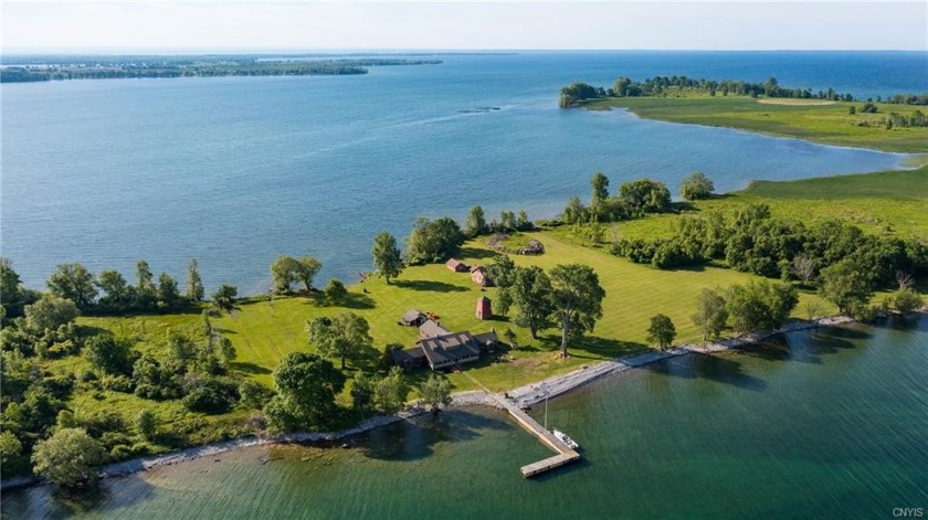 Once in a lifetime opportunity to own one of the largest 100% - Beach Home for sale in Cape Vincent, New York on Beachhouse.com