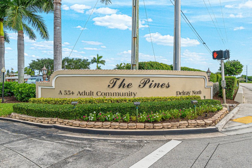 Welcome to the Pines of Delray North, A very active 55+ Gated - Beach Condo for sale in Delray Beach, Florida on Beachhouse.com