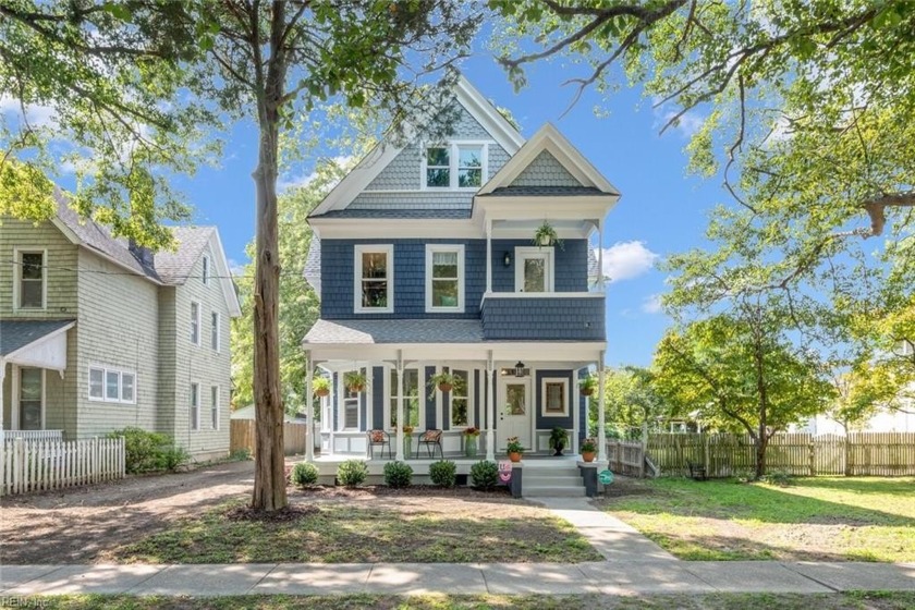 Step into this Unique Queen Anne Victorian Style home located in - Beach Home for sale in Portsmouth, Virginia on Beachhouse.com