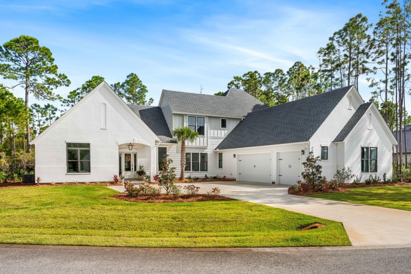 Welcome to 489 Hideaway Circle, an exquisite like-new 2023-built - Beach Home for sale in Santa Rosa Beach, Florida on Beachhouse.com