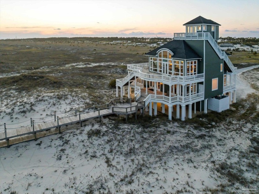 SkyWalk Lodge is a Gulf-front architect-designed estate on - Beach Home for sale in Gulf Shores, Alabama on Beachhouse.com