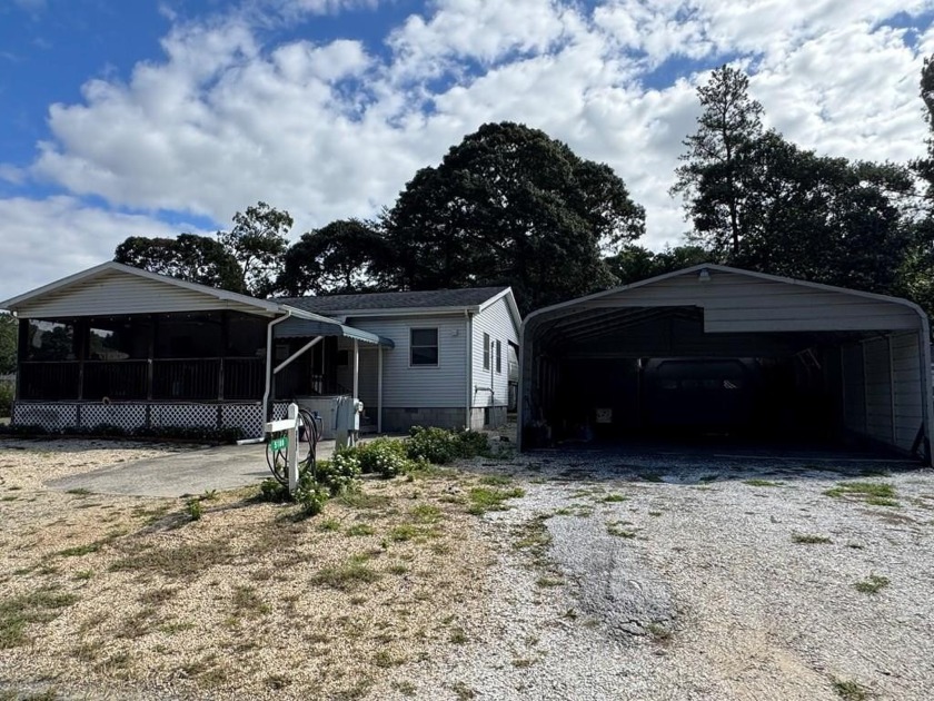 Trailer with addition on three lots in Trails End.  Main - Beach Home for sale in Horntown, Virginia on Beachhouse.com