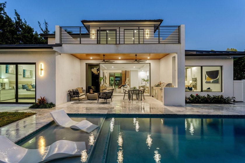 This brand-new coastal-contemporary is designed for ease of - Beach Home for sale in Delray Beach, Florida on Beachhouse.com