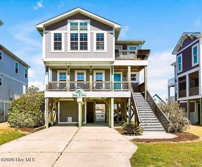 Discover the epitome of island living in this breathtaking - Beach Home for sale in Oak Island, North Carolina on Beachhouse.com
