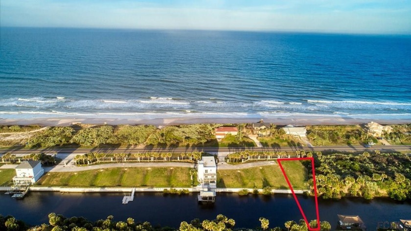 This rare end lot includes deeded Beach access to desirable - Beach Lot for sale in Palm Coast, Florida on Beachhouse.com