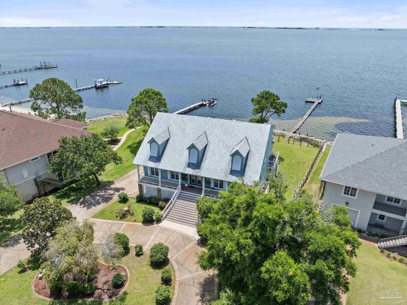 Waterfront living reaches new heights at this Soundside East - Beach Home for sale in Gulf Breeze, Florida on Beachhouse.com