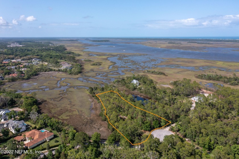 This magnificent 2.2-acre estate lot is the last of its size - Beach Acreage for sale in ST Augustine, Florida on Beachhouse.com