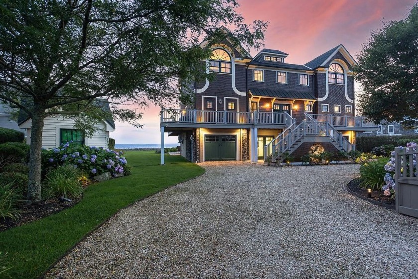 *Far Niente,*A stately shingle style oceanfront home in - Beach Home for sale in Narragansett, Rhode Island on Beachhouse.com