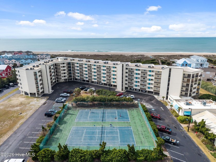 Ocean and sound views await from this furnished 4th-floor condo - Beach Condo for sale in Atlantic Beach, North Carolina on Beachhouse.com