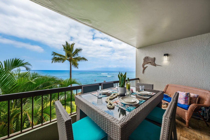 Hale Mahina A202 · HM A202 OceanFront Condo on Sandy Beach w Poo - Beach Vacation Rentals in Lahaina, HI on Beachhouse.com