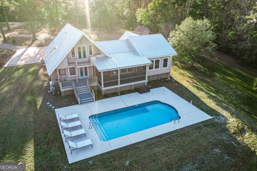 If you are looking for a private, one-of-a-kind property, 67 - Beach Home for sale in Woodbine, Georgia on Beachhouse.com