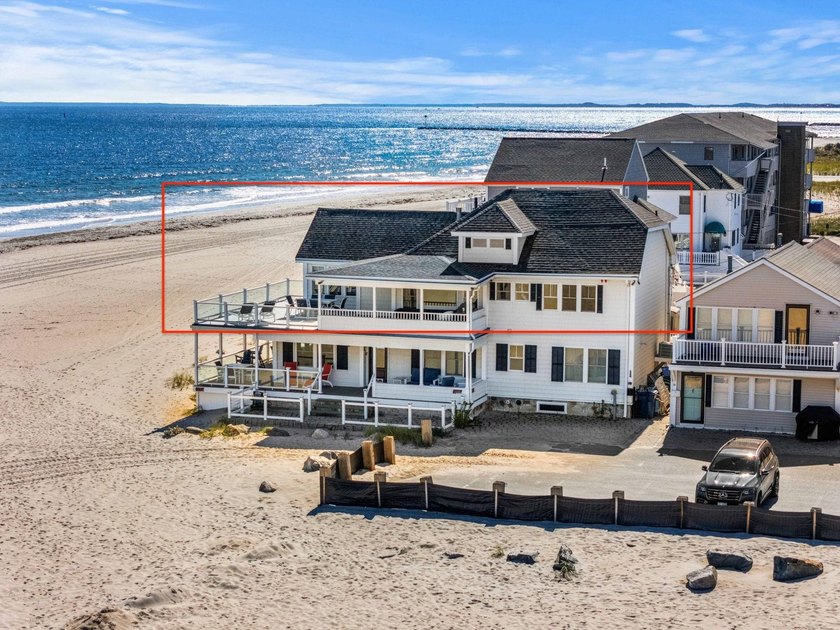 Perched on the top floor of this rare beachfront building, this - Beach Condo for sale in Hampton, New Hampshire on Beachhouse.com