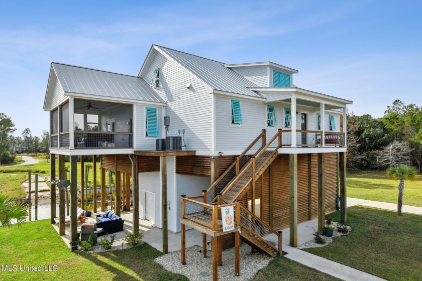 Enjoy the breathtaking views that this waterfront home has to - Beach Home for sale in Diamondhead, Mississippi on Beachhouse.com