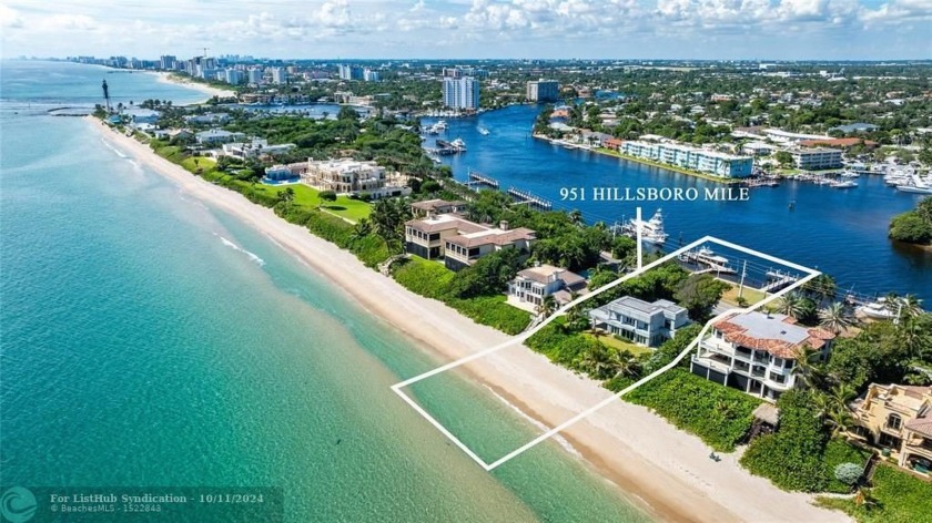 Amazing opportunity to purchase coveted real estate on Hillsboro - Beach Home for sale in Hillsboro Beach, Florida on Beachhouse.com