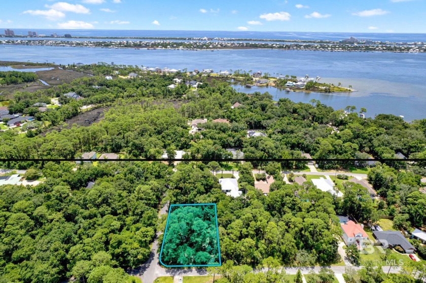 Wooded Corner Lot on Innerarity Island offers the ideal location - Beach Lot for sale in Pensacola, Florida on Beachhouse.com