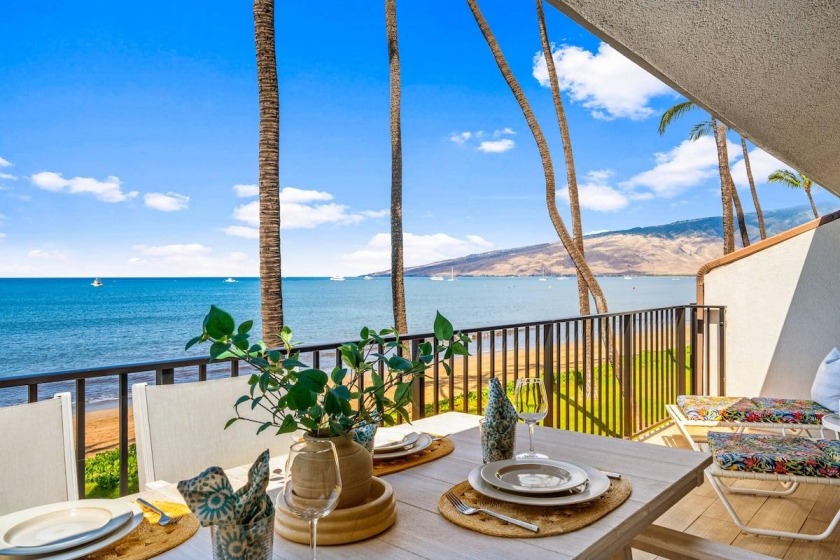 Maalaea Surf A6 · MAS A6 Remodeled Beachfront 2BD w Year Round B - Beach Vacation Rentals in Kihei, HI on Beachhouse.com