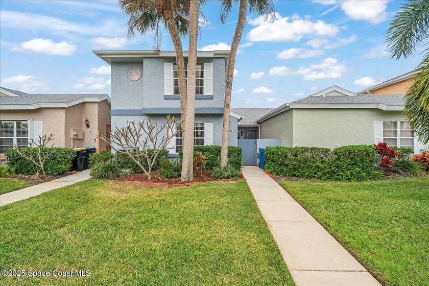 Tucked away in desirable Malibu Villas, this beautifully - Beach Townhome/Townhouse for sale in Palm Bay, Florida on Beachhouse.com