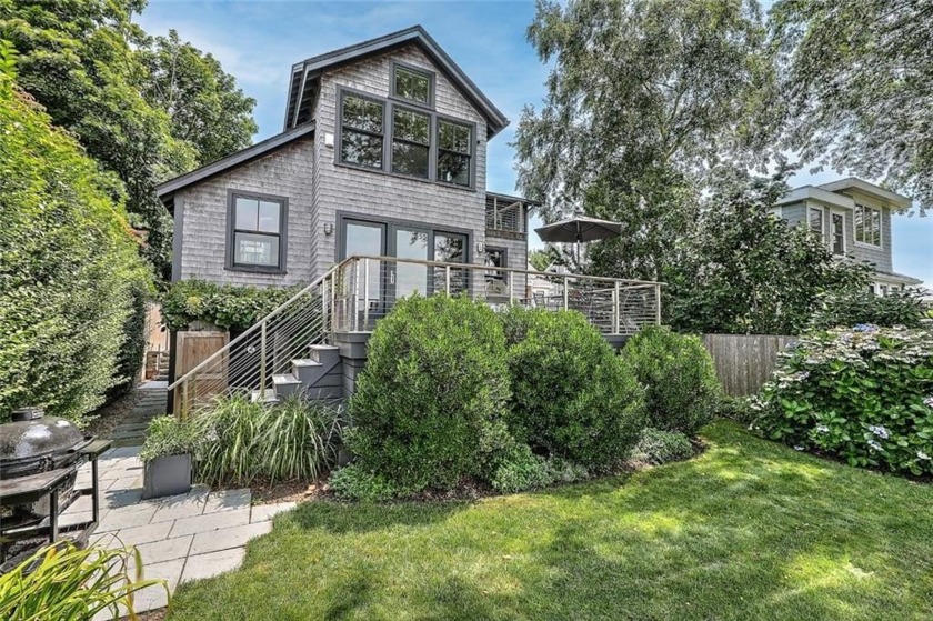 Enjoy 360 degree water views from this stunning architect - Beach Home for sale in Portsmouth, Rhode Island on Beachhouse.com