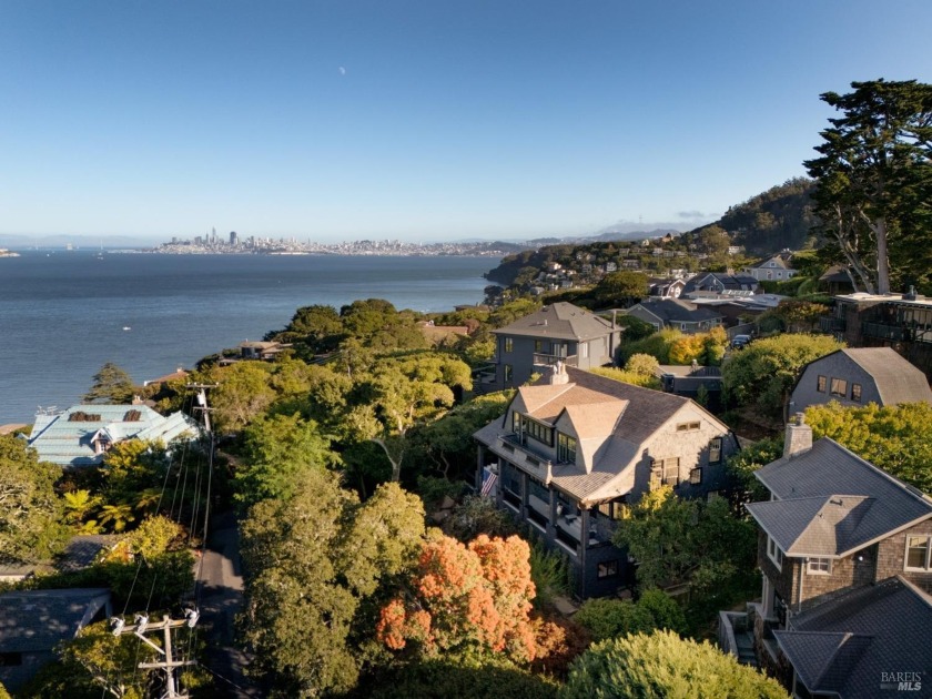 The Grande Dame of Sausalito's famed street San Carlos.  Located - Beach Home for sale in Sausalito, California on Beachhouse.com