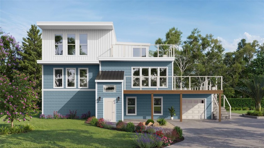 Imagine owning this beautiful post modern beauty in desirable - Beach Home for sale in Oak Beach, New York on Beachhouse.com