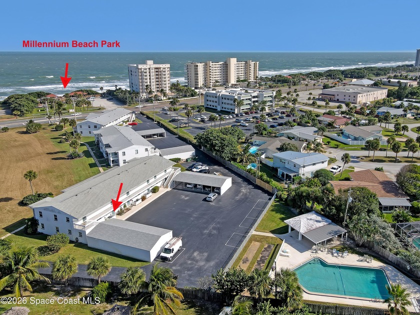 Beach Access is Across the Street! Fully Furnished, Move in - Beach Condo for sale in Indian Harbour Beach, Florida on Beachhouse.com
