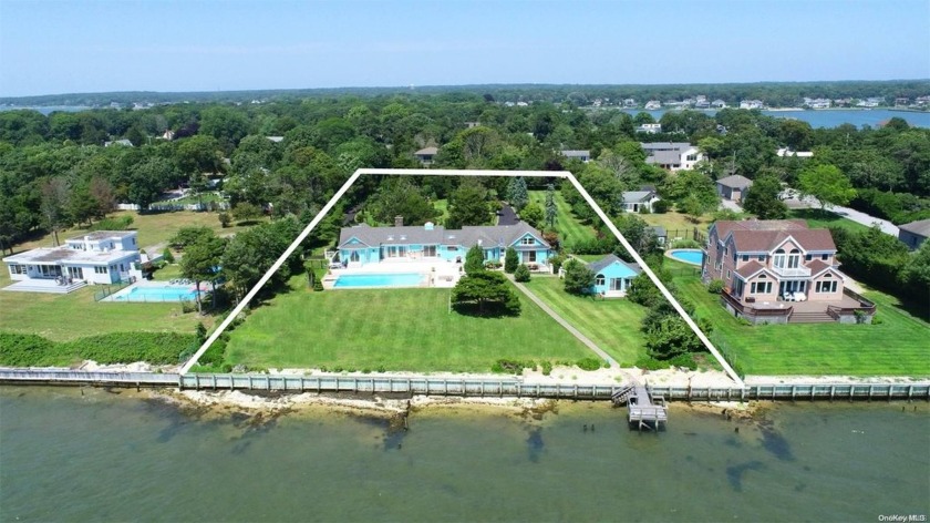 Nestled on the serene shores of Shinnecock Bay, this legal - Beach Townhome/Townhouse for sale in Southampton, New York on Beachhouse.com