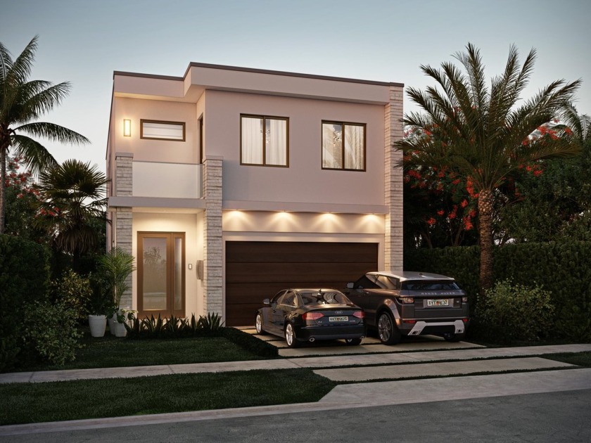Under Construction. This sleek contemporary style home is one of - Beach Home for sale in Lake Worth, Florida on Beachhouse.com