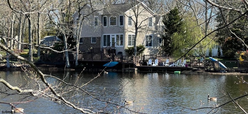 Nearly 300 feet of lake frontage in Linwood, which is a lovely - Beach Home for sale in Linwood, New Jersey on Beachhouse.com