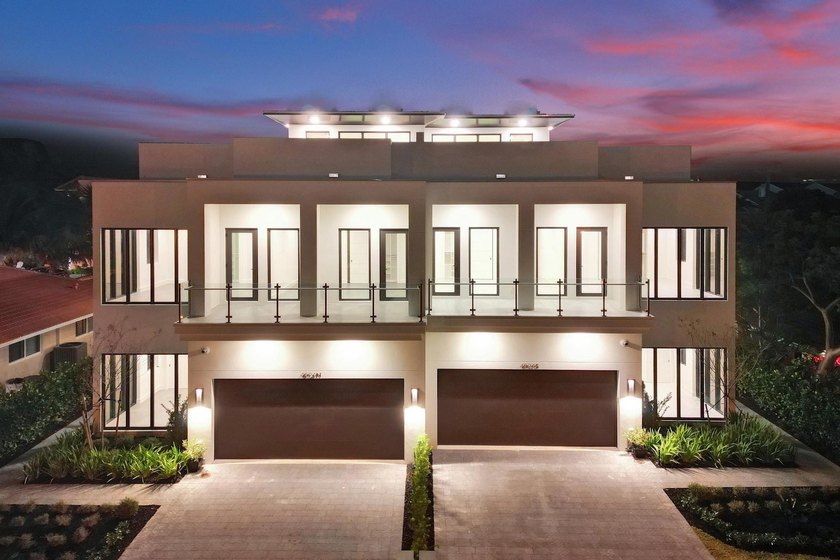 One of Only Two Newly Built Coastal Villas in - Beach Home for sale in Lauderdale BY The Sea, Florida on Beachhouse.com