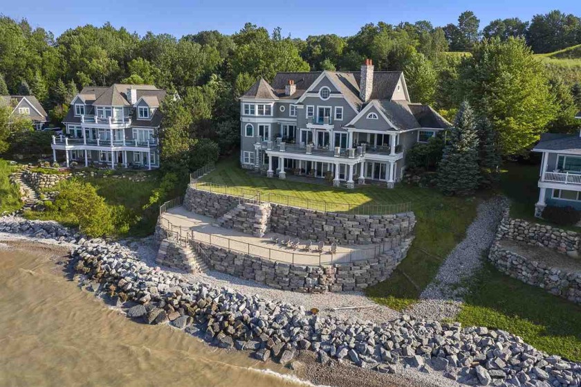 This majestic lakefront estate with expansive waterfront views - Beach Home for sale in Bay Harbor, Michigan on Beachhouse.com