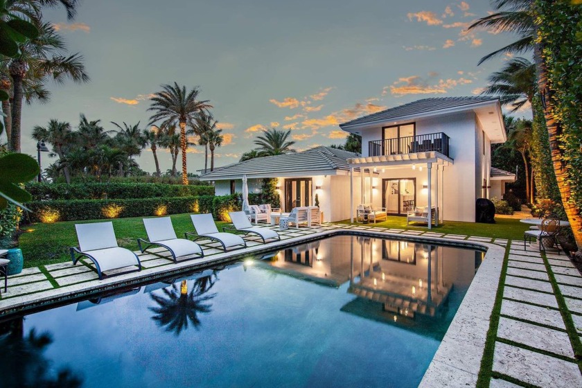 Located on a quiet street in Palm Beach's North End, this modern - Beach Home for sale in Palm Beach, Florida on Beachhouse.com