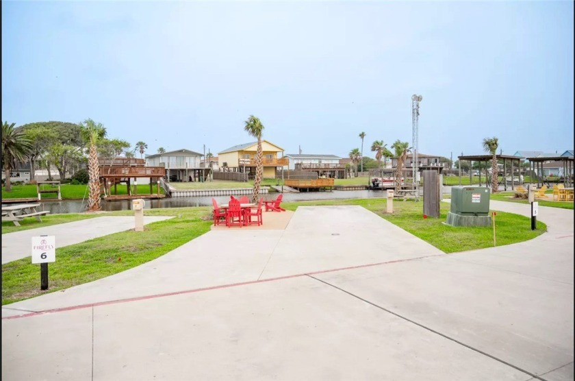 Welcome to Unit 6 at Firefly Resort, a premium waterfront RV - Beach Lot for sale in Corpus Christi, Texas on Beachhouse.com