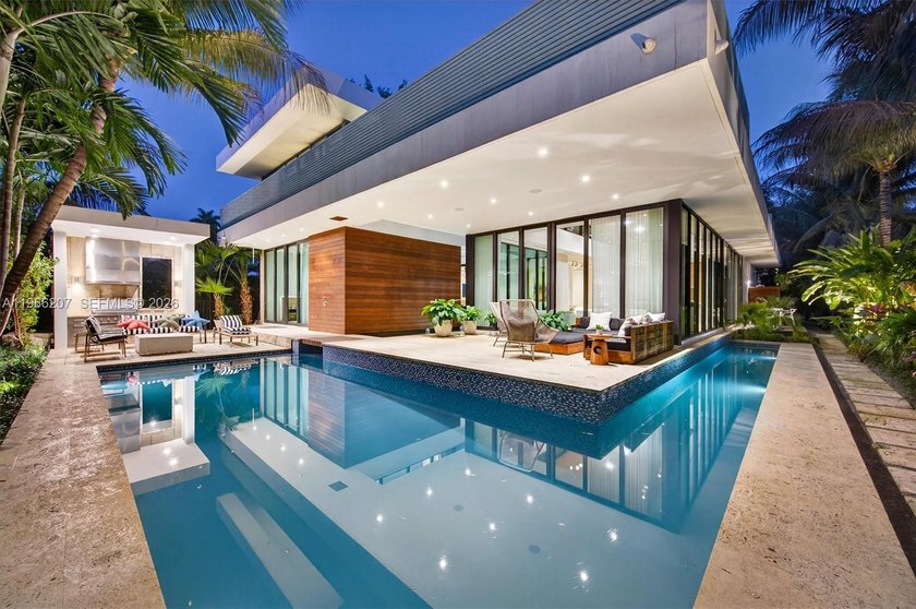 2300 Sunset Drive is a tropical modern six-bedroom - Beach Home for sale in Miami Beach, Florida on Beachhouse.com