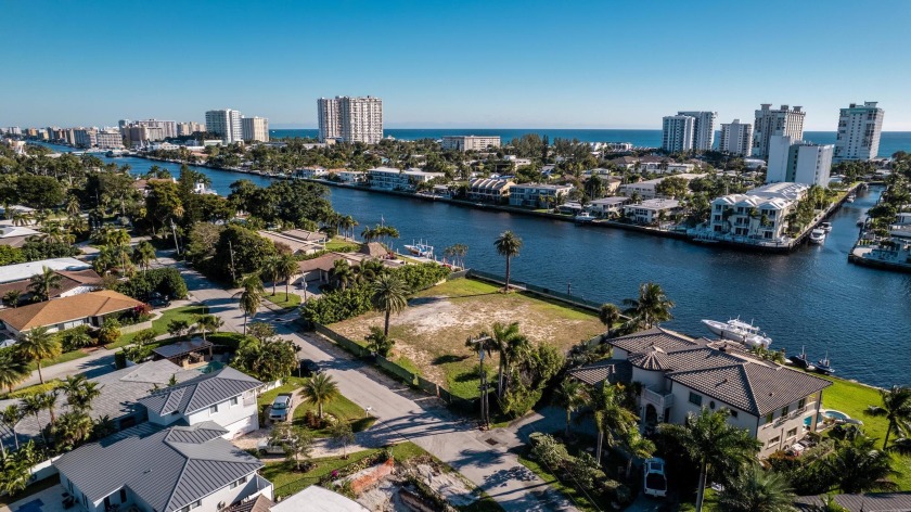 Don't miss this RARE opportunity to build your Statement Home in - Beach Lot for sale in Pompano Beach, Florida on Beachhouse.com