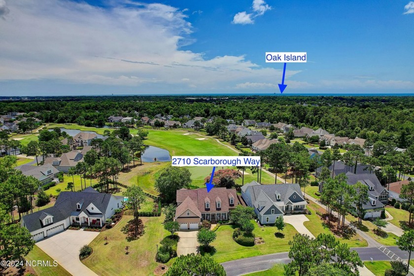 WOW, what a view!! Amazing views of the 7th Green and looking - Beach Home for sale in Southport, North Carolina on Beachhouse.com