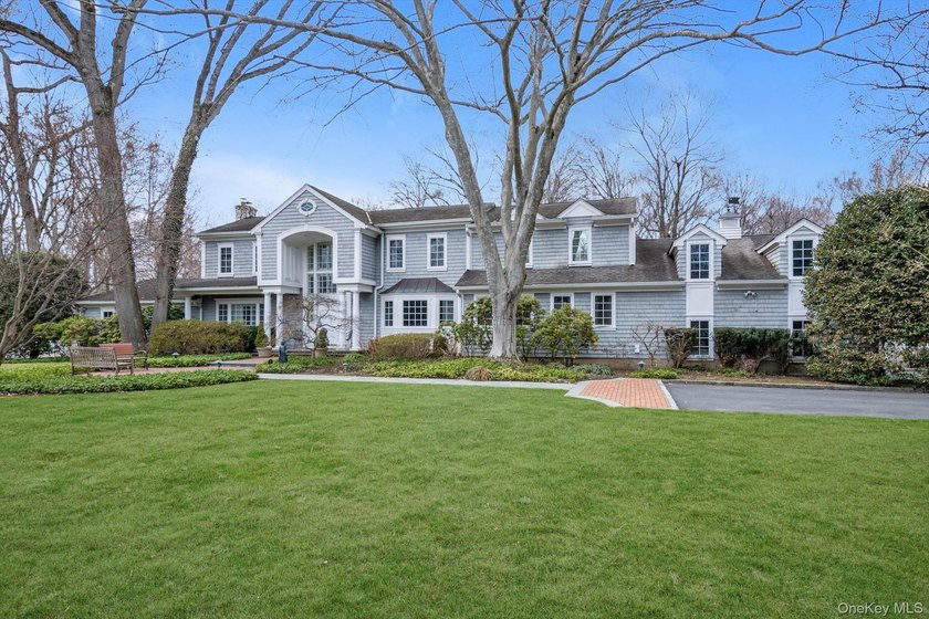 Set on over two flat, impeccably manicured acres in the Village - Beach Home for sale in Sands Point, New York on Beachhouse.com