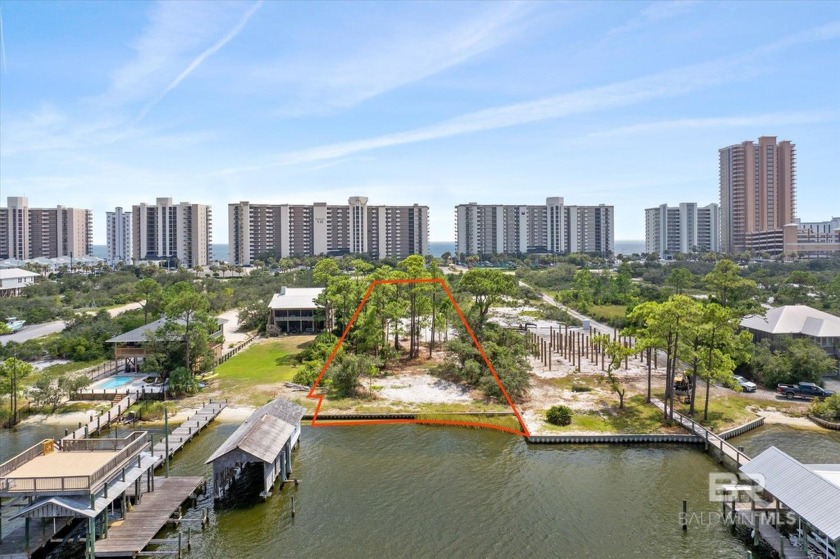 Exceptional opportunity for a unique lot on Cotton Bayou. This - Beach Lot for sale in Orange Beach, Alabama on Beachhouse.com