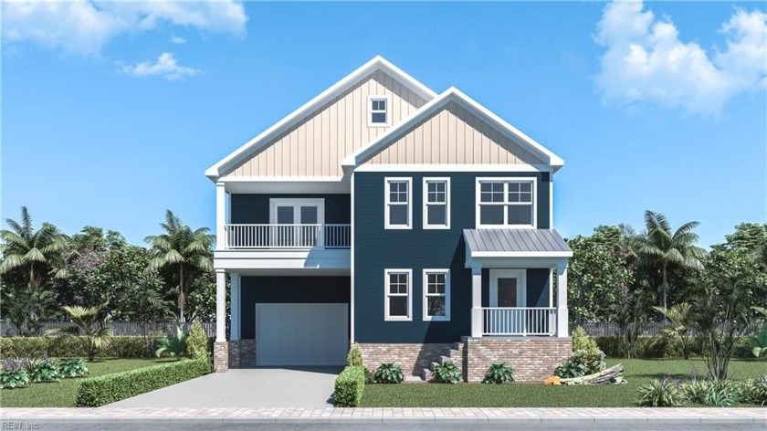 Inspiring new construction Coastal home by leading and longtime - Beach Home for sale in Norfolk, Virginia on Beachhouse.com