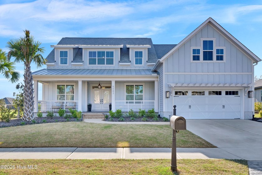 Welcome to this exceptional home in Brunswick Forest, where - Beach Home for sale in Leland, North Carolina on Beachhouse.com